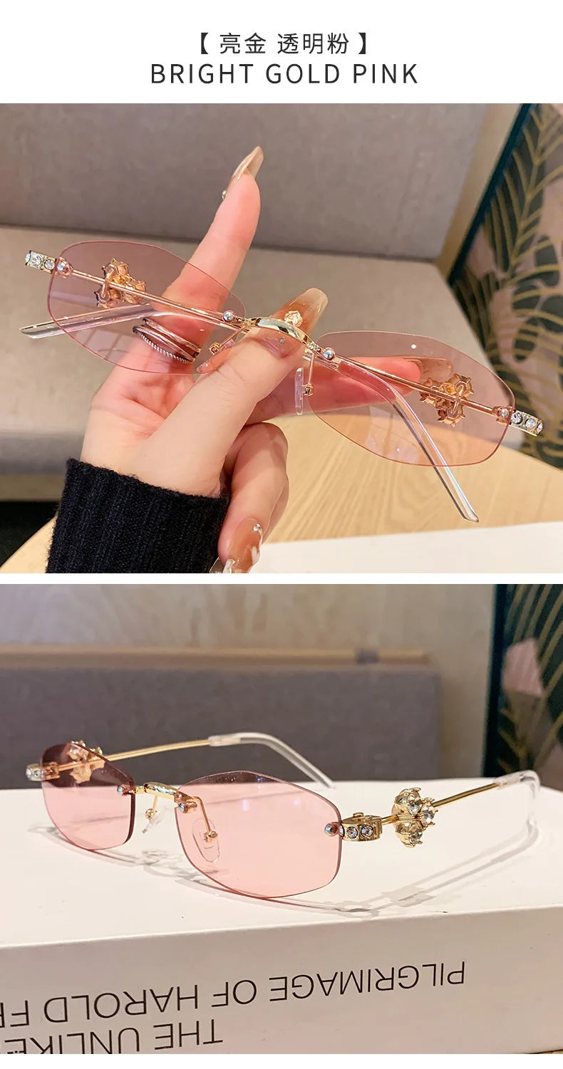 MerlX™ |  New Fashion Rhinestone Luxury Sun Glasses For Woman